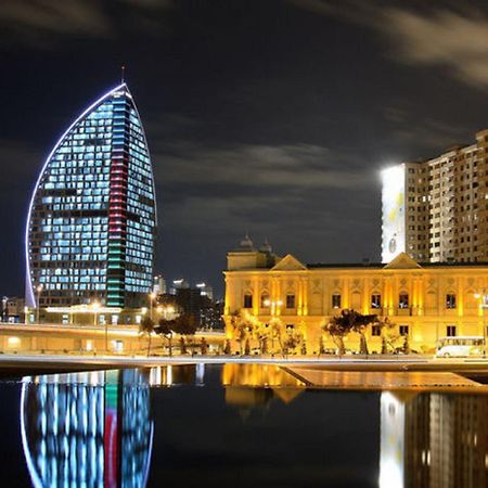 Sharq Plaza Hotel Baku Bagian luar foto