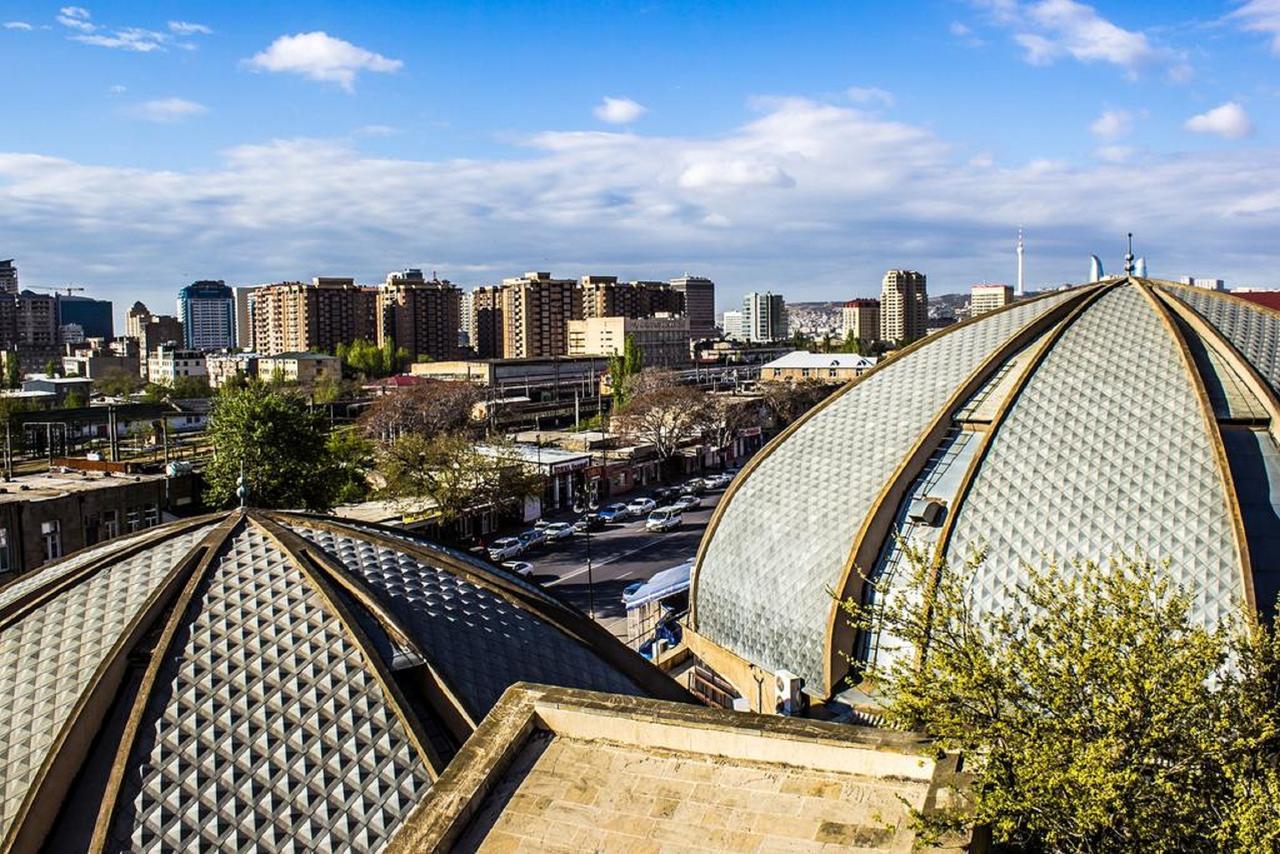 Sharq Plaza Hotel Baku Bagian luar foto