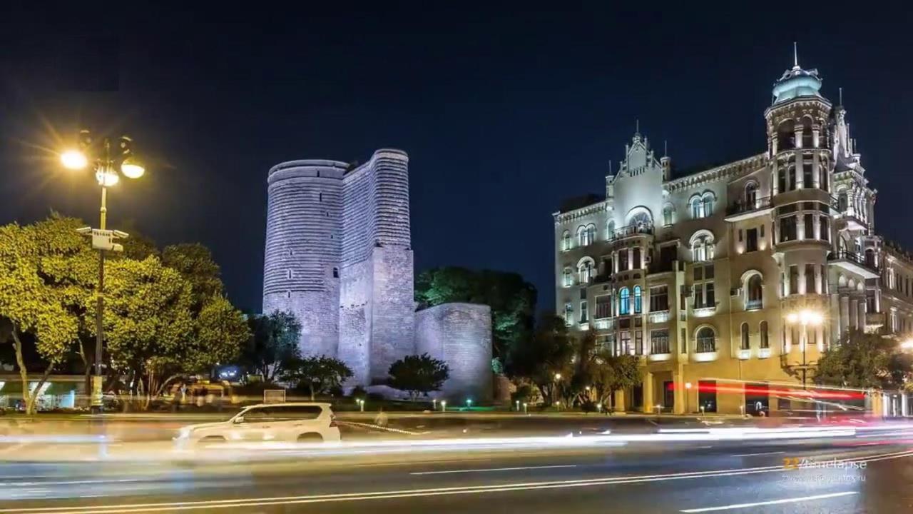 Sharq Plaza Hotel Baku Bagian luar foto